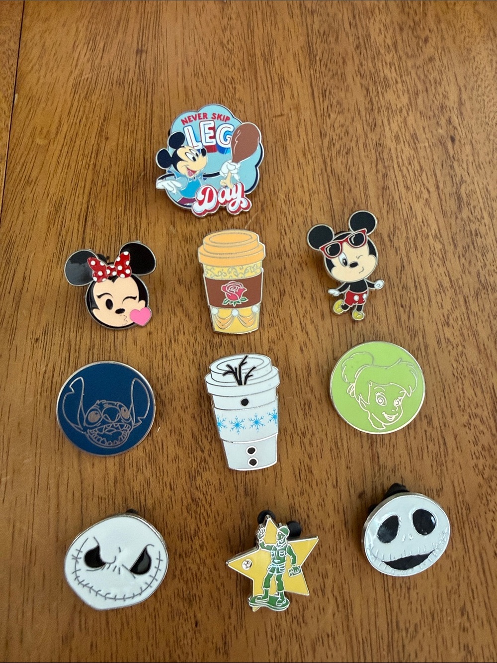 Disney Trading Pins.  Lot of 10 pins.